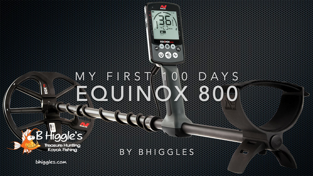 100 Days Metal Detecting with Minelab Equinox 800
